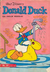 Front cover: Donald Duck - 1965 - Nr. 35