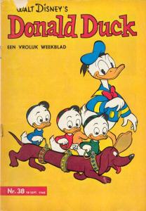 Front cover: Donald Duck - 1965 - Nr. 38