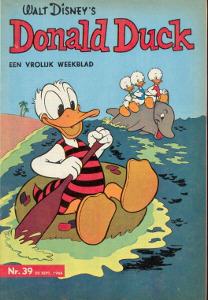 Front cover: Donald Duck - 1965 - Nr. 39