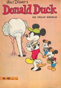 Front cover: Donald Duck - 1965 - Nr. 40