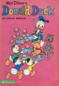 Front cover: Donald Duck - 1966 - Nr. 01