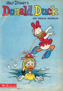 Front cover: Donald Duck - 1966 - Nr. 02