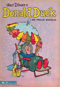 Front cover: Donald Duck - 1966 - Nr. 03