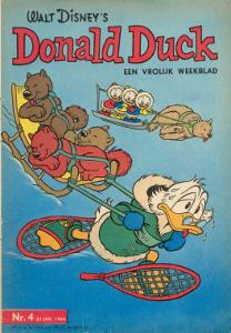 Front cover: Donald Duck - 1966 - Nr. 04