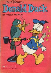 Front cover: Donald Duck - 1966 - Nr. 07