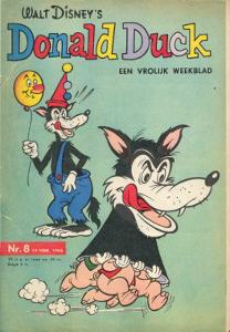 Front cover: Donald Duck - 1966 - Nr. 08