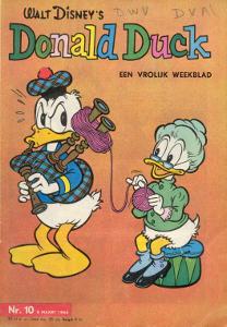 Front cover: Donald Duck - 1966 - Nr. 10