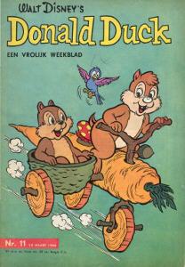 Front cover: Donald Duck - 1966 - Nr. 11