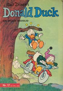 Front cover: Donald Duck - 1966 - Nr. 17