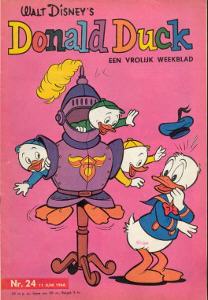 Front cover: Donald Duck - 1966 - Nr. 24