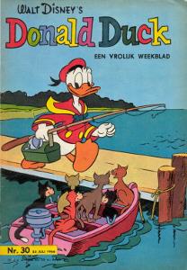 Front cover: Donald Duck - 1966 - Nr. 30