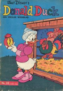 Front cover: Donald Duck - 1966 - Nr. 32