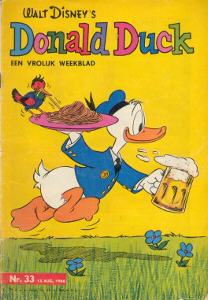 Front cover: Donald Duck - 1966 - Nr. 33