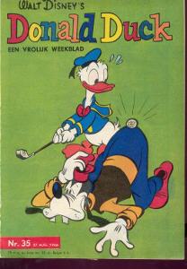 Front cover: Donald Duck - 1966 - Nr. 35