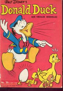 Front cover: Donald Duck - 1966 - Nr. 36