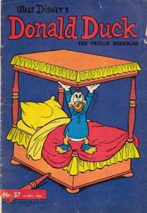 Front cover: Donald Duck - 1966 - Nr. 37