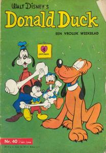 Front cover: Donald Duck - 1966 - Nr. 40