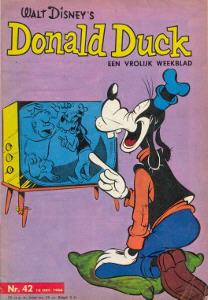 Front cover: Donald Duck - 1966 - Nr. 42