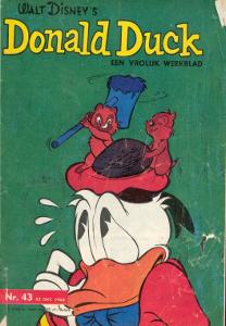 Front cover: Donald Duck - 1966 - Nr. 43