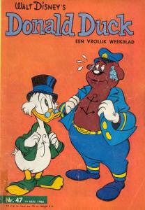 Front cover: Donald Duck - 1966 - Nr. 47