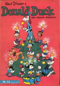 Front cover: Donald Duck - 1966 - Nr. 52