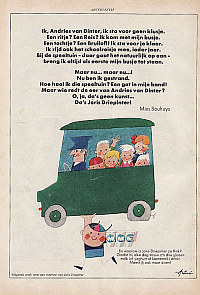 Back cover: Donald Duck - 1967 - Nr. 02