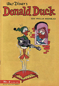 Front cover: Donald Duck - 1967 - Nr. 02