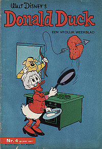 Front cover: Donald Duck - 1967 - Nr. 04