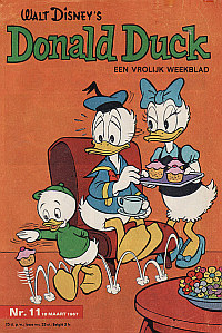 Front cover: Donald Duck - 1967 - Nr. 11