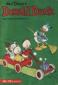 Front cover: Donald Duck - 1967 - Nr. 16