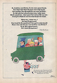 Back cover: Donald Duck - 1967 - Nr. 18