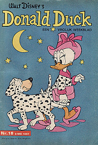 Front cover: Donald Duck - 1967 - Nr. 18