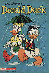 Front cover: Donald Duck - 1967 - Nr. 20