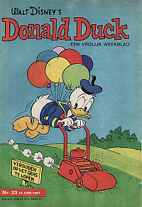 Front cover: Donald Duck - 1967 - Nr. 23