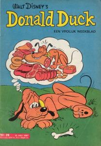 Front cover: Donald Duck - 1967 - Nr. 29