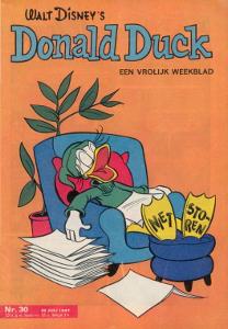 Front cover: Donald Duck - 1967 - Nr. 30