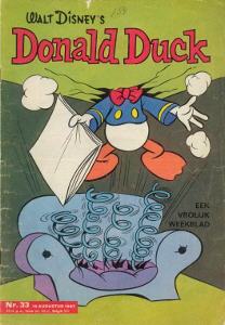 Front cover: Donald Duck - 1967 - Nr. 33