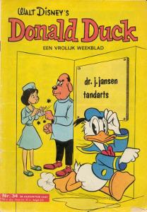 Front cover: Donald Duck - 1967 - Nr. 34