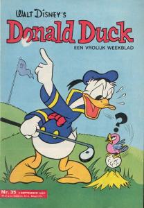 Front cover: Donald Duck - 1967 - Nr. 35