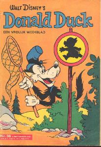 Front cover: Donald Duck - 1967 - Nr. 36