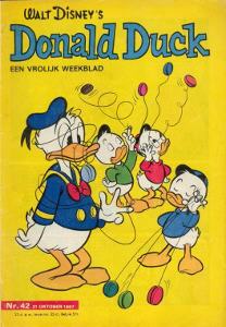 Front cover: Donald Duck - 1967 - Nr. 42