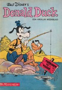 Front cover: Donald Duck - 1967 - Nr. 43