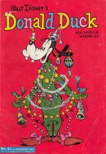 Front cover: Donald Duck - 1967 - Nr. 51