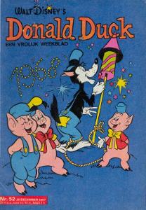 Front cover: Donald Duck - 1967 - Nr. 52