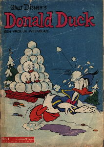 Front cover: Donald Duck - 1968 - Nr. 01