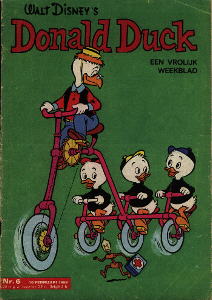 Front cover: Donald Duck - 1968 - Nr. 06