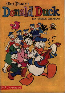 Front cover: Donald Duck - 1968 - Nr. 08