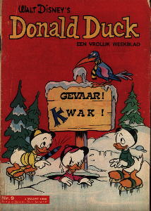 Front cover: Donald Duck - 1968 - Nr. 09