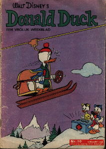 Front cover: Donald Duck - 1968 - Nr. 10