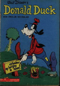 Front cover: Donald Duck - 1968 - Nr. 11